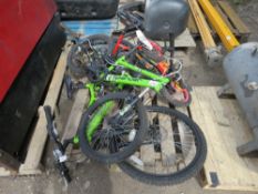 3 X ASSORTED BIKES. THIS LOT IS SOLD UNDER THE AUCTIONEERS MARGIN SCHEME, THEREFORE NO VAT WILL BE C