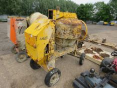 YANMAR ENGINED BARROWMIXER SITE MIXER. MISSING DRIVE CHAIN.