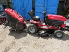 WESTWOOD V20-50 RIDE ON MOWER WITH REAR POWERE COLLECTOR. WHEN TESTED WAS SEEN TO RUN BUT NO DRIVE??