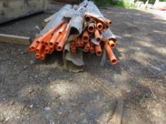 QUANTITY OF ORANGE MAINS WATER PIPES. THIS LOT IS SOLD UNDER THE AUCTIONEERS MARGIN SCHEME, THEREFOR