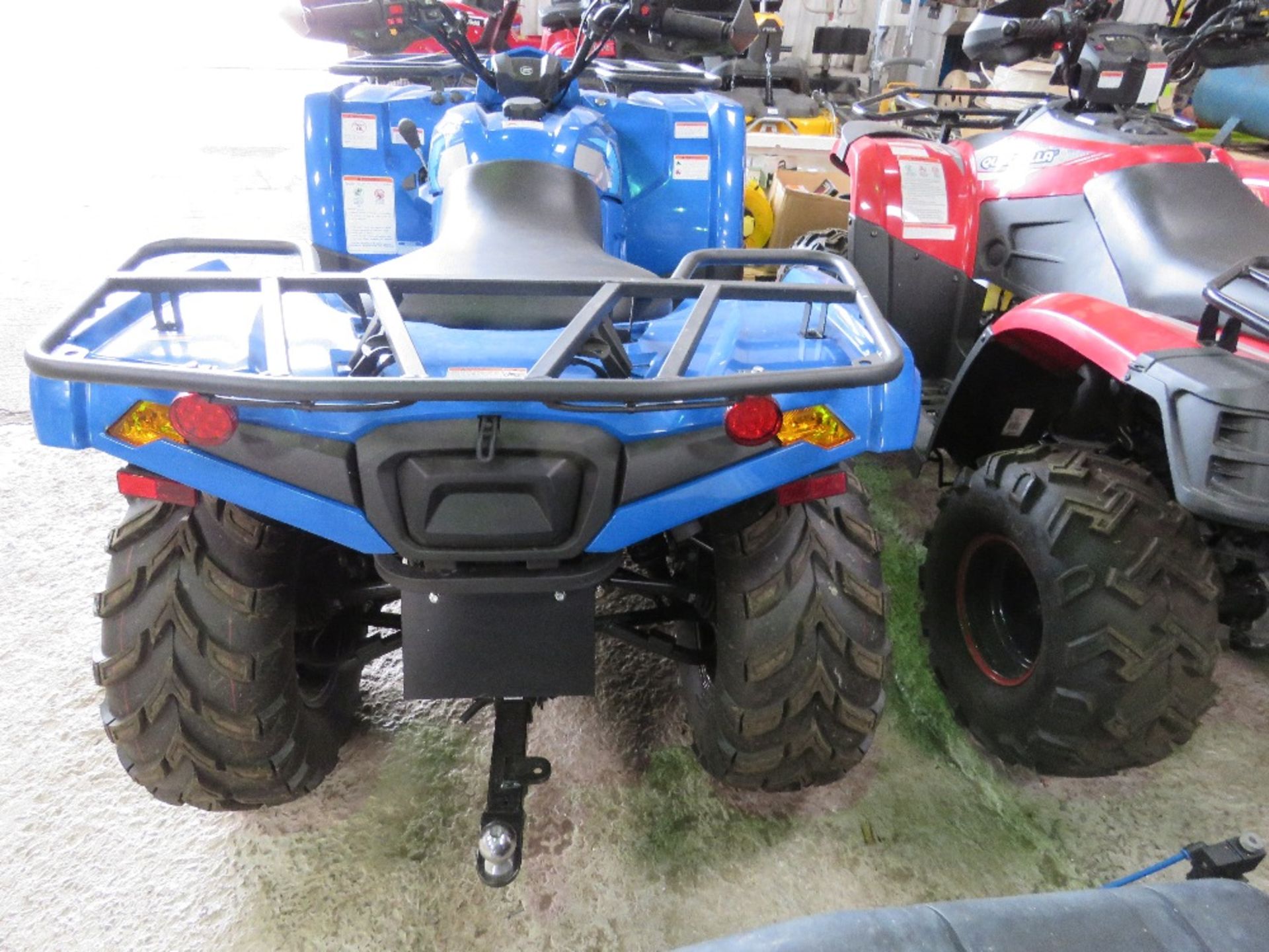 CFMOTO/QUADZILLA 450 4WD QUAD BIKE 4WD WITH WINCH. 7.8 REC MILES. WHEN TESTED WAS SEEN TO DRIVE, STE - Image 8 of 8