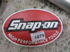 SNAPON TOOLS CAST IRON SIGN.