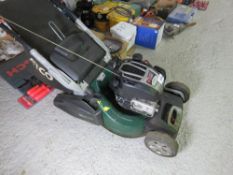 ATCO ROLLER MOWER WITH A COLLECTOR. WHEN TESTED WAS SEEN TO RUN. THIS LOT IS SOLD UNDER THE AUCTION