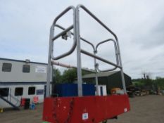 POPUP SCISSOR LIFT ACCESS UNIT, MAXIMUM WORKING HEIGHT . WHEN TESTED WAS SEEN TO LIFT AND LOWER.