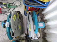 2 X MAKITA 110VOLT METAL CUTTING SAWS.