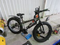 COYOTE LIGHTWEIGHT FATMAN SAND BIKE WITH WIDE TYRES. WITH ADDITIONAL GEARING PACK. SURPLUS TO REQUIR
