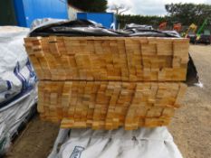 PACK OF VENETIAN TIMBER SLATS 1.83M LENGTH X 45MM WIDTH APPROX.