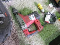 MILWAUKEE HEAVY DUTY 110VOLT BREAKER DRILL.