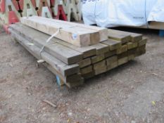 ASSORTED FENCING TIMBERS 2M-2.4M APPROX.