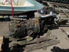 4 CYLINDER DIESEL ENGINE WITH GEARBOX. THIS LOT IS SOLD UNDER THE AUCTIONEERS MARGIN SCHEME, THEREFO