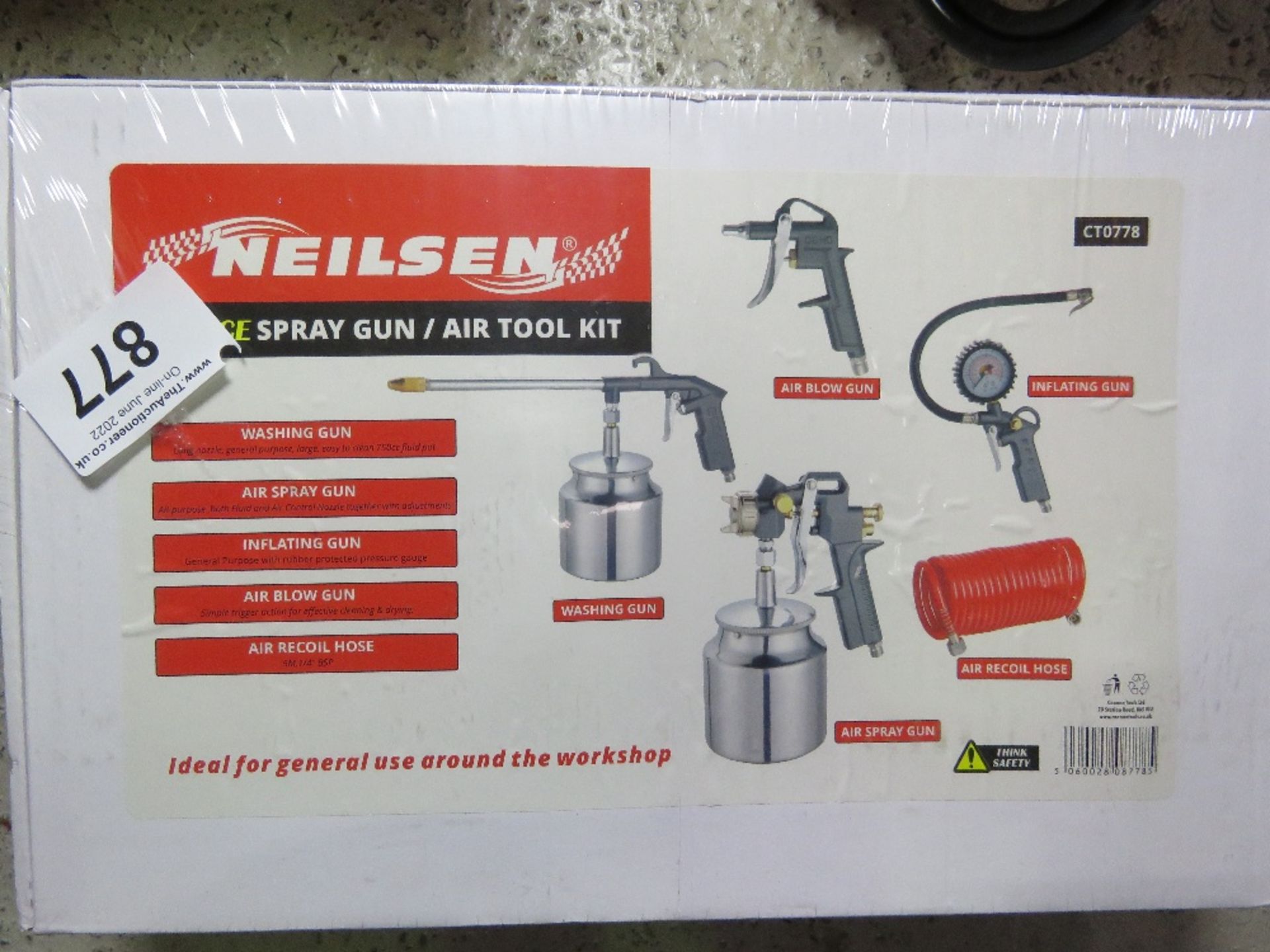 NEILSEN AIR TOOL SET.