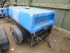 ATLAS COPCO XAS47 TOWED COMPRESSOR, YEAR 2004 BUILD. DEUTZ ENGINE. PN:2C14. WHEN TESTED WAS SEEN TO