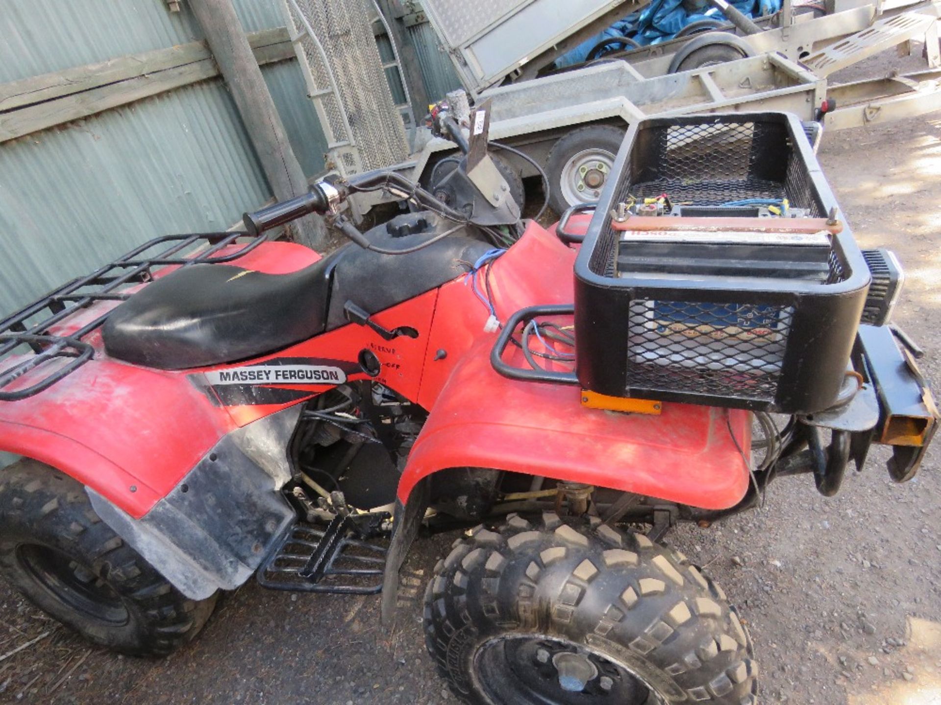 MASSEYT FERGSUON 300 2WD QUAD BIKE, DIRECT EX FARM BEING SURPLUS TO REQUIREMENTS (WAS USED FOR FOOTP - Image 5 of 5