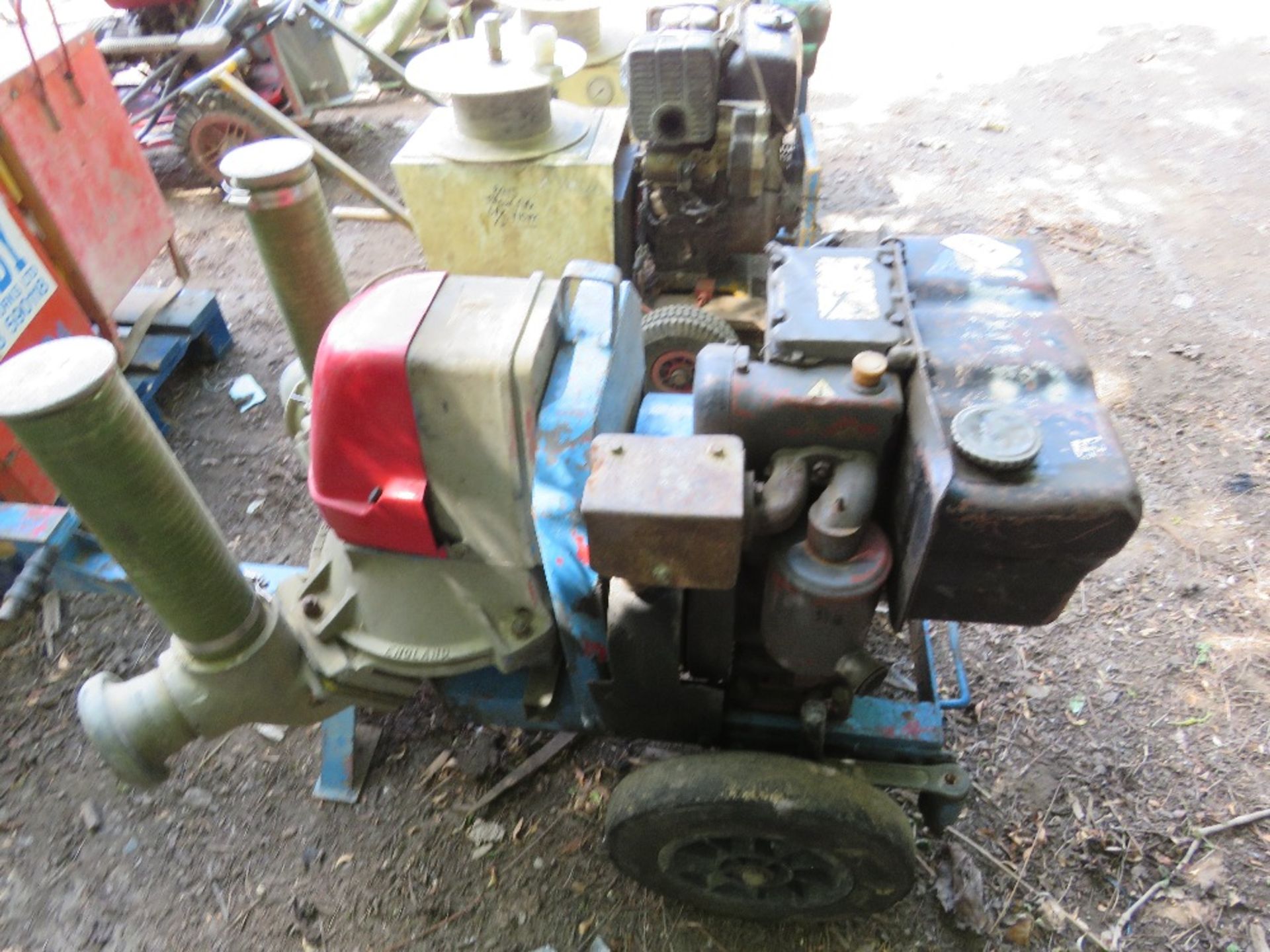 DIESEL ENGINED WATER PUMP. DIRECT FROM A LOCAL GROUNDWORKS COMPANY AS PART OF THEIR RESTRUCTURING - Image 3 of 3