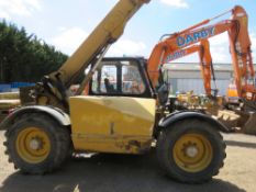 CATERPILLAR TH62 TELEHANDLER YEAR 2002. REG Q108 XAR HRS NOR READABLE. DIRECT FROM LOCAL FARM BEING