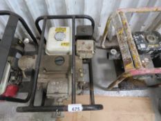 HONDA ENGINED HIGH OUTPUT 2" WATER PUMP. THIS LOT IS SOLD UNDER THE AUCTIONEERS MARGIN SCHEME, THERE