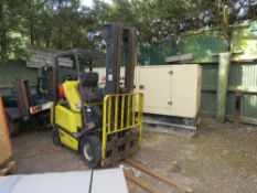 YALE GAS POWERED FORKLIFT, 1.5TONNE RATED. STARTER TURNING BUT NOT ENGAGING, THEREFORE WE HAVE BEEN