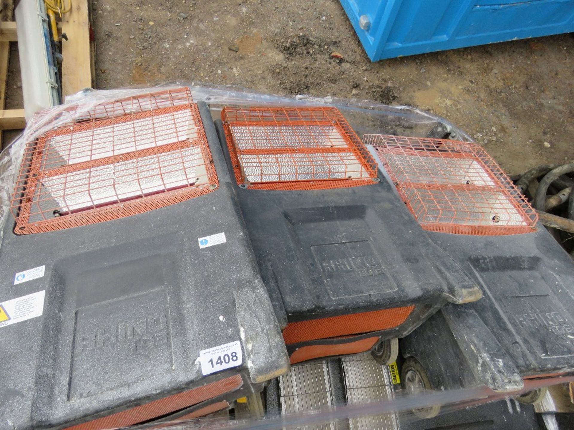 6 X RADIANT HEATERS. DIRECT FROM A LOCAL GROUNDWORKS COMPANY AS PART OF THEIR RESTRUCTURING PROGR - Image 2 of 2