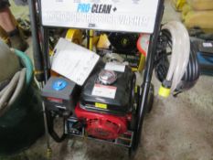 PRO-CLEAN PETROL ENGINED POWER WASHER UNUSED.