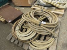 PALLET OF AIR HOSES.