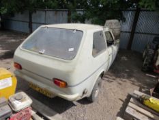 RELIANT ROBIN 3 WHEEL CAR REG:HAP 236N WITH V5. BARN STORED. HISTORY FILE. MOT AND TAX EXEMPT. TURN