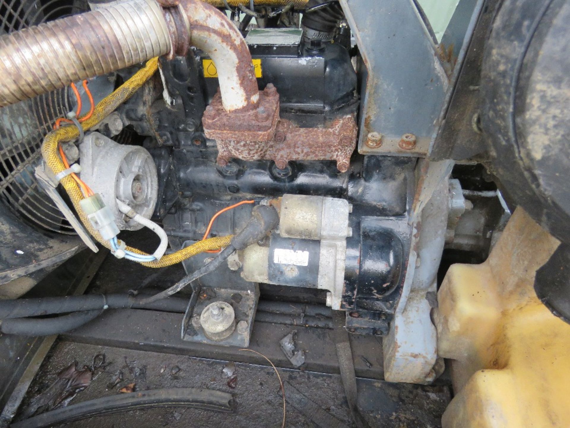 ATLAS COPCO XAS36 COMPRESSOR, YEAR 2001, YANMAR ENGINE. SOME PARTS MISSING THEREFORE UNTESTED. - Image 8 of 8