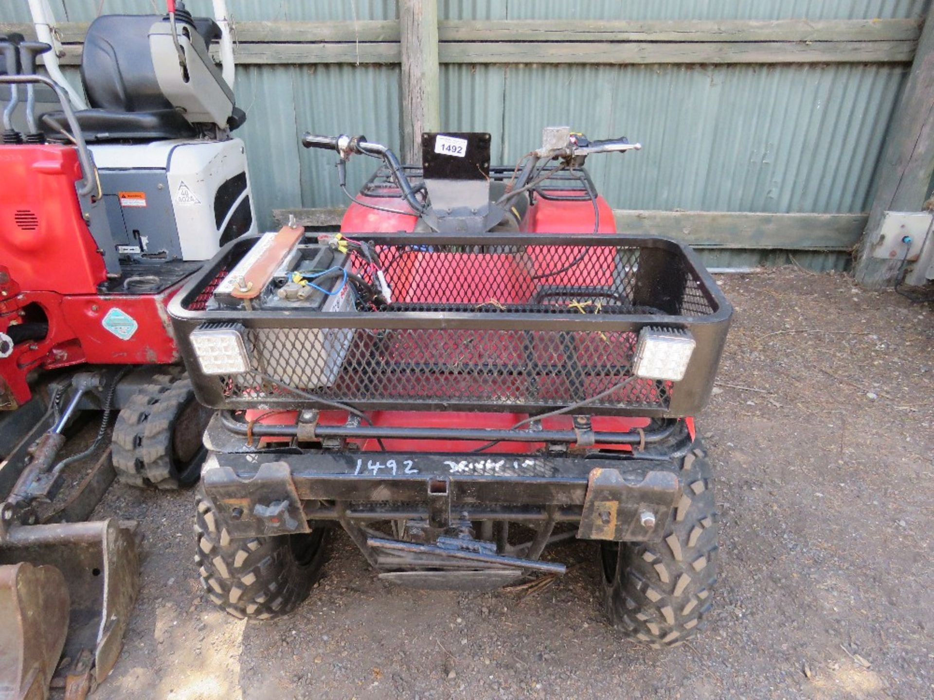 MASSEYT FERGSUON 300 2WD QUAD BIKE, DIRECT EX FARM BEING SURPLUS TO REQUIREMENTS (WAS USED FOR FOOTP - Image 2 of 5