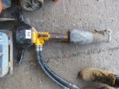 JCB BREAKER GUN. DIRECT FROM A LOCAL GROUNDWORKS COMPANY AS PART OF THEIR RESTRUCTURING PROGRAMME