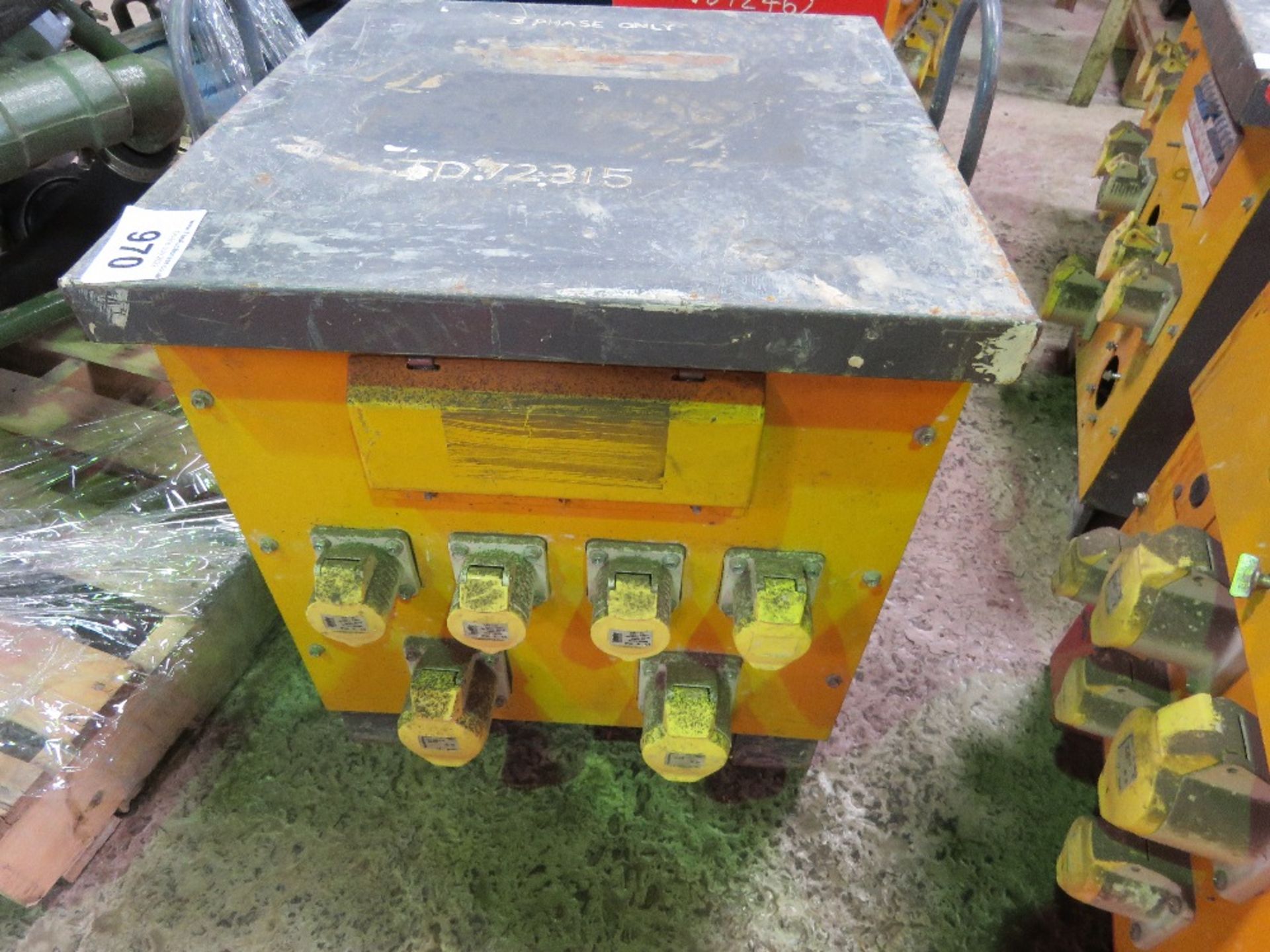 LARGE OUTPUT SITE TRANSFORMER. DIRECT FROM A LOCAL GROUNDWORKS COMPANY AS PART OF THEIR RESTRUCTU - Image 2 of 2