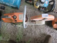 STIHL TS400 PETROL SAW. THIS LOT IS SOLD UNDER THE AUCTIONEERS MARGIN SCHEME, THEREFORE NO VAT WILL