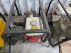 PETROL ENGINED GENERATOR. THIS LOT IS SOLD UNDER THE AUCTIONEERS MARGIN SCHEME, THEREFORE NO VAT WIL