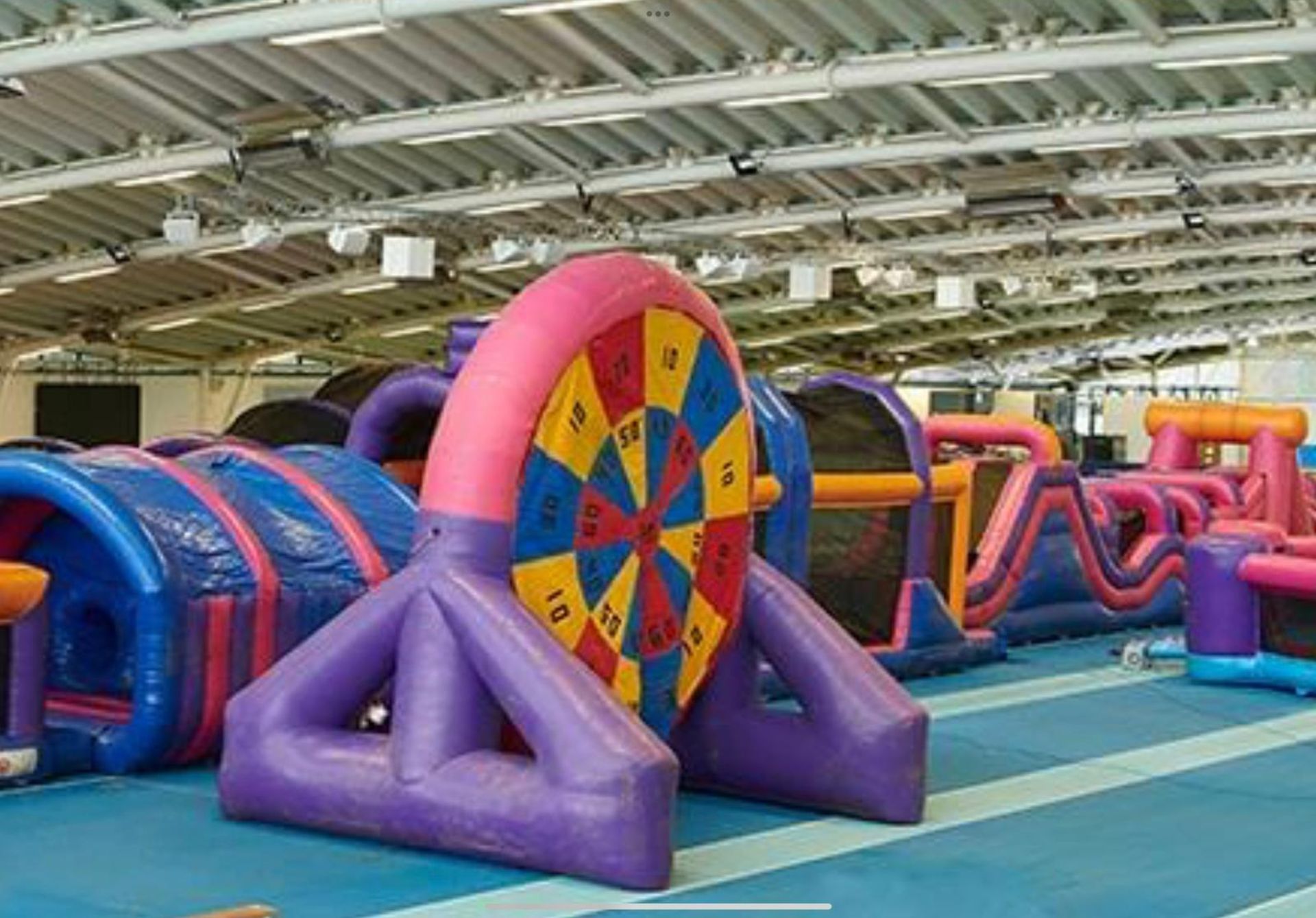 MEGA INFLATABLE OBSTACLE COURSE. INCLUDES BLOWERS. SOURCED FROM COUNCIL PROJECT. BELIEVED PURCHASED - Image 10 of 10