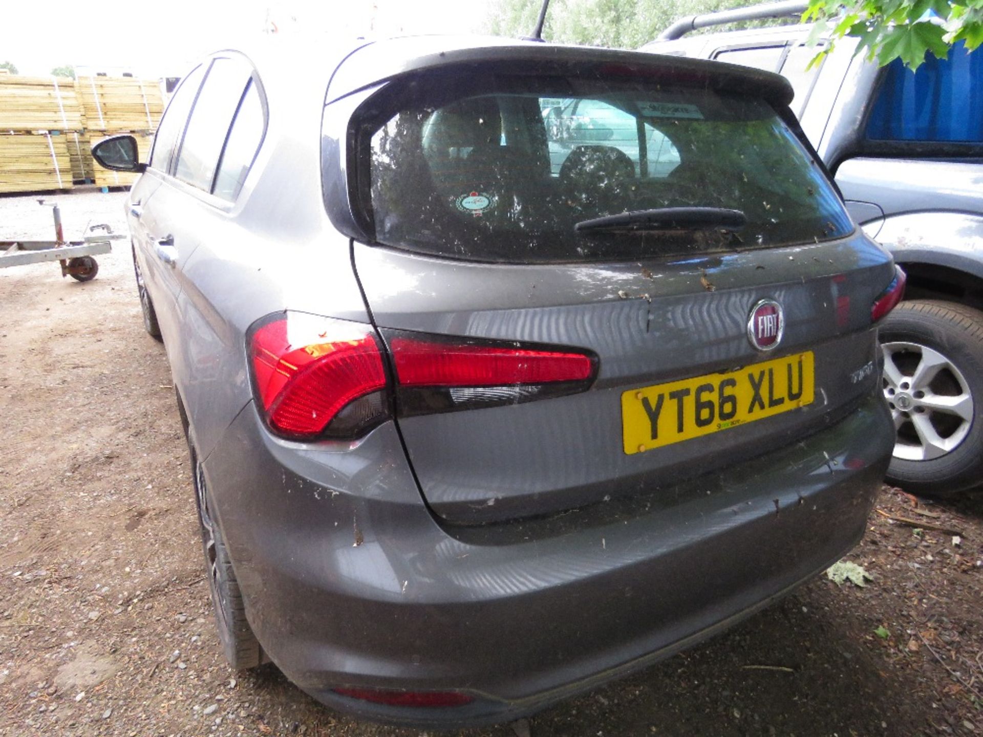 FIAT TIPO LOUNGE T-JET HATCHBACK PETROL CAR REG:YT66 XLU. 7865 REC MILES DIRECT FROM LOCAL COMPANY. - Image 3 of 7