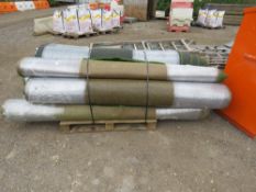 PALLET OF QUALITY GRADE ASTRO TURF GRASS MATTING, PART ROLLS AS SHOWN IN IMAGES. THIS LOT IS SOLD U