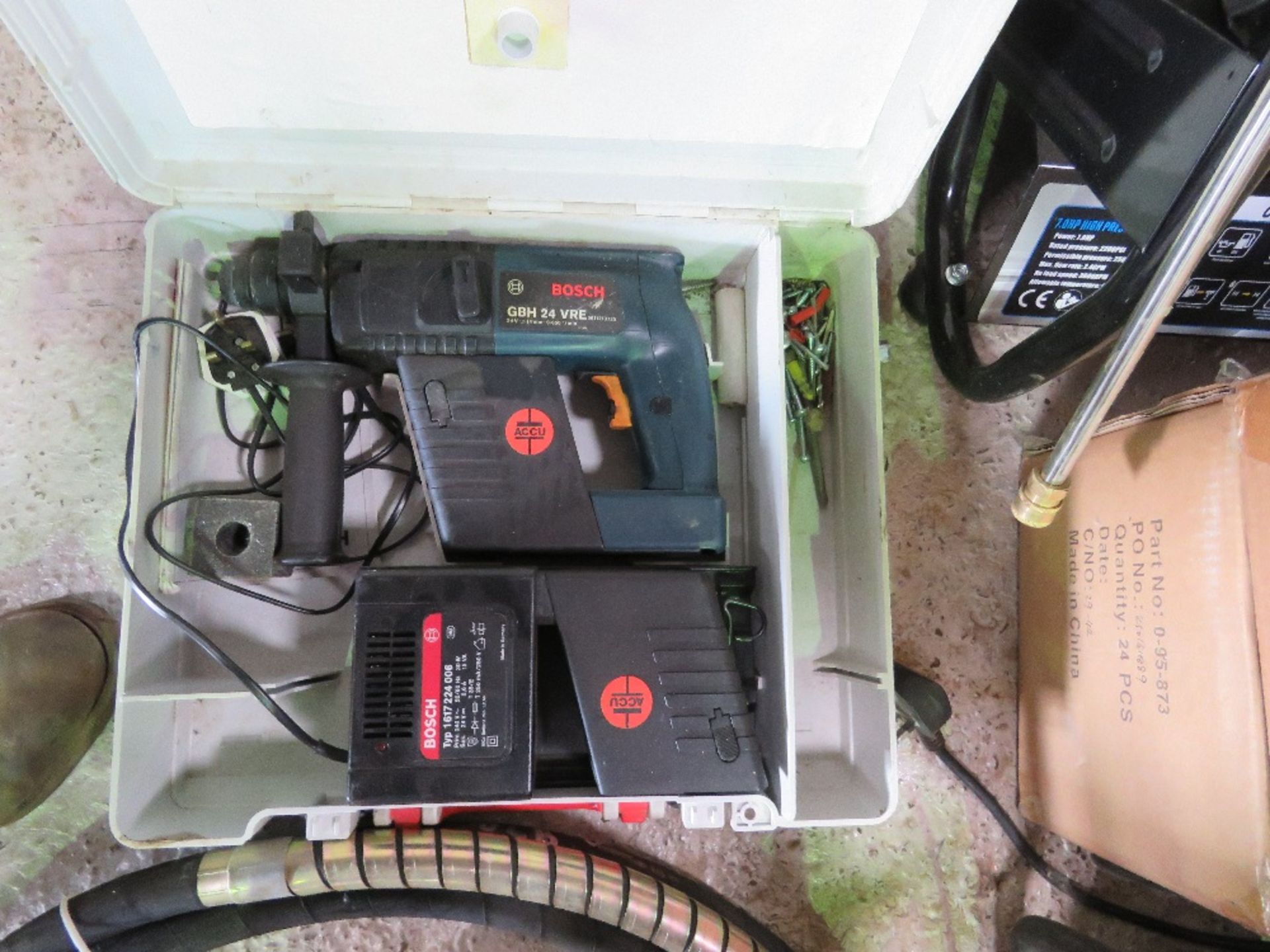 BOSCH 24VOLT BATTERY DRILL. THIS LOT IS SOLD UNDER THE AUCTIONEERS MARGIN SCHEME, THEREFORE NO VAT W - Image 2 of 3