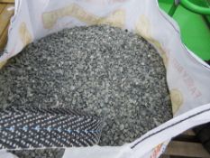 BULK BAG OF DECORATIVE GRANITE CHIPPINGS 20MM SIZE APPROX. CANCELLED ORDER. THIS LOT IS SOLD UNDER