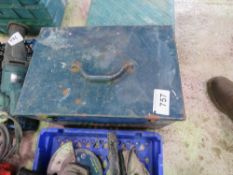 BOSCH 110V CIRCULAR SAW IN CASE THIS LOT IS SOLD UNDER THE AUCTIONEERS MARGIN SCHEME, THEREFORE NO