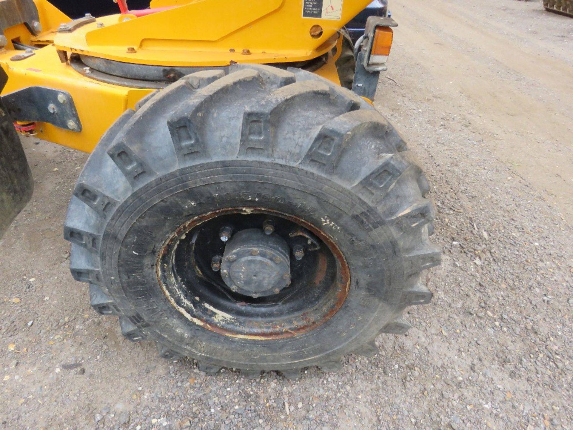 THWAITES 3 TONNE SWIVEL SKIP DUMPER, YEAR 2017 BUILD, 1497 REC HOURS. SN:SLCM573Z1711D7467. WHEN TE - Image 10 of 11