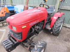 SIROMER 4WD 304 COMPACT TRACTOR WITH REAR LINKAGE. WHEN TESTED WAS SEEN TO DRIVE, STEER ANFD BRAKE (
