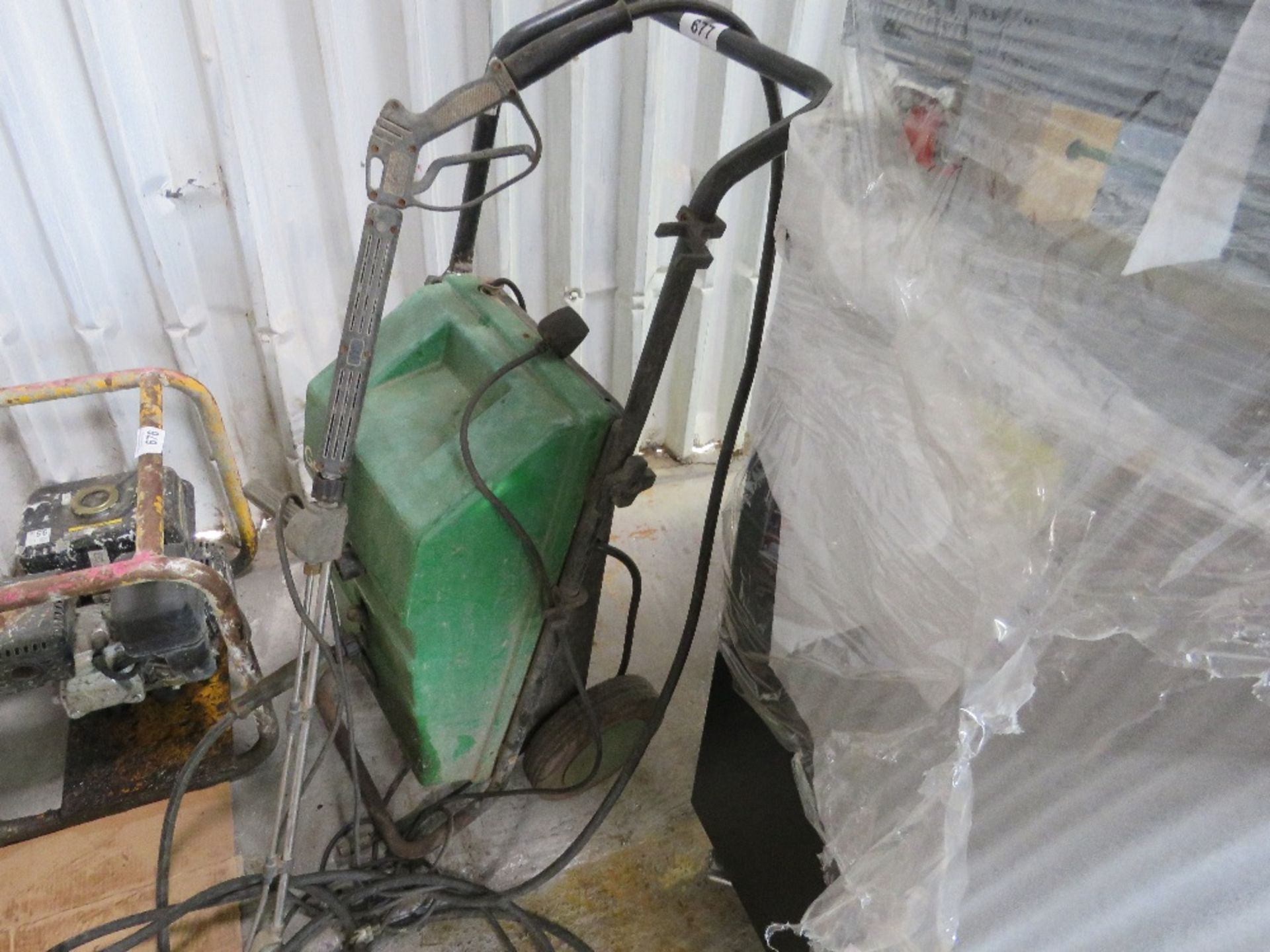 GERNI 310 MODEL 240VOLT PRESSURE WASHER WITH HOSE AND LANCE. THIS LOT IS SOLD UNDER THE AUCTIONEERS - Image 3 of 3