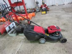 MOUNTFIELD MOWER WITH COLLECTOR. THIS LOT IS SOLD UNDER THE AUCTIONEERS MARGIN SCHEME, THEREFORE NO