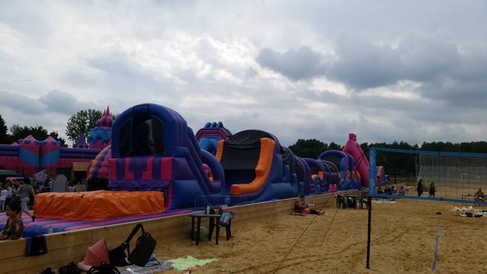 MEGA INFLATABLE OBSTACLE COURSE. INCLUDES BLOWERS. SOURCED FROM COUNCIL PROJECT. BELIEVED PURCHASED - Image 9 of 10