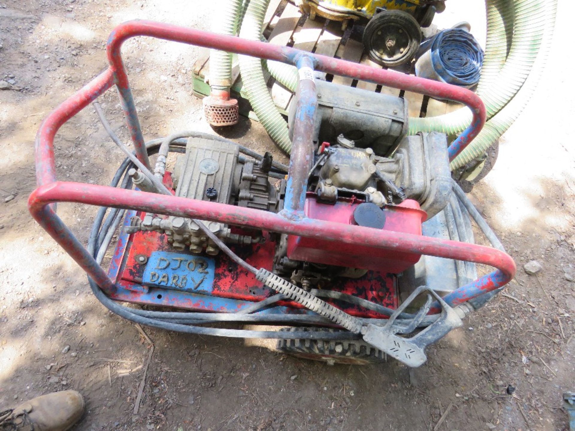 YANMAR ENGINED HIGH PRESSURE WASHER. DIRECT FROM A LOCAL GROUNDWORKS COMPANY AS PART OF THEIR RES - Image 2 of 3