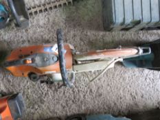 STIHL TS410 PETROL SAW. THIS LOT IS SOLD UNDER THE AUCTIONEERS MARGIN SCHEME, THEREFORE NO VAT WILL