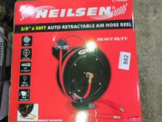 NEILSEN 50FT AIR HOSE REEL.