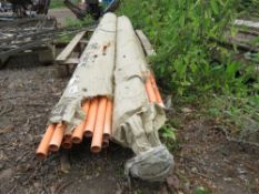 2 X BUNDLES OF FLAME GUARD 1" PIPE/CONDUIT. THIS LOT IS SOLD UNDER THE AUCTIONEERS MARGIN SCHEME, TH