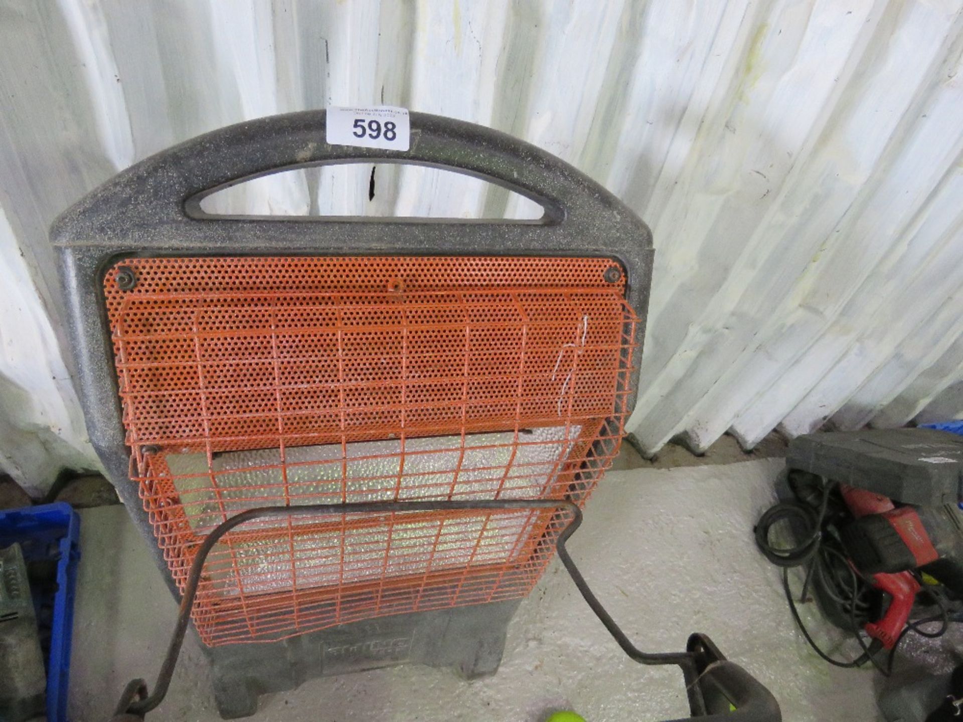 RED RAD TYPE RADIANT 110VOLT HEATER.