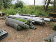 2 X PALLETS OF QUALITY GRADE ASTRO TURF GRASS MATTING, PART ROLLS AS SHOWN IN IMAGES. THIS LOT IS S