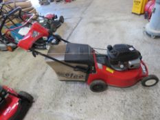 EFCO MOWER WITH A COLLECTOR BAG. THIS LOT IS SOLD UNDER THE AUCTIONEERS MARGIN SCHEME, THEREFORE NO