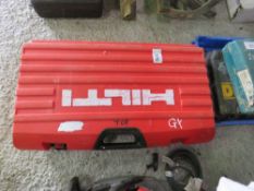 HILITI AVR1000 BREAKER DRILL WITH POINTS, 110VOLT POWERED. SURPLUS TO REQUIREMENTS, WORKING MACHINE.